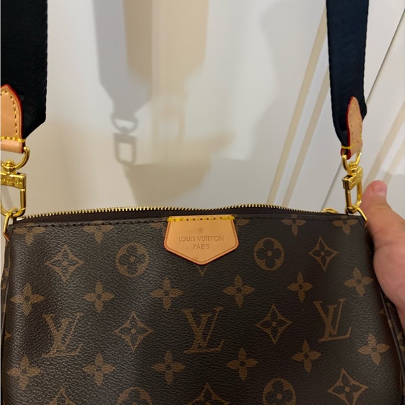 Louis Vuitton Brown Monogram Pouch